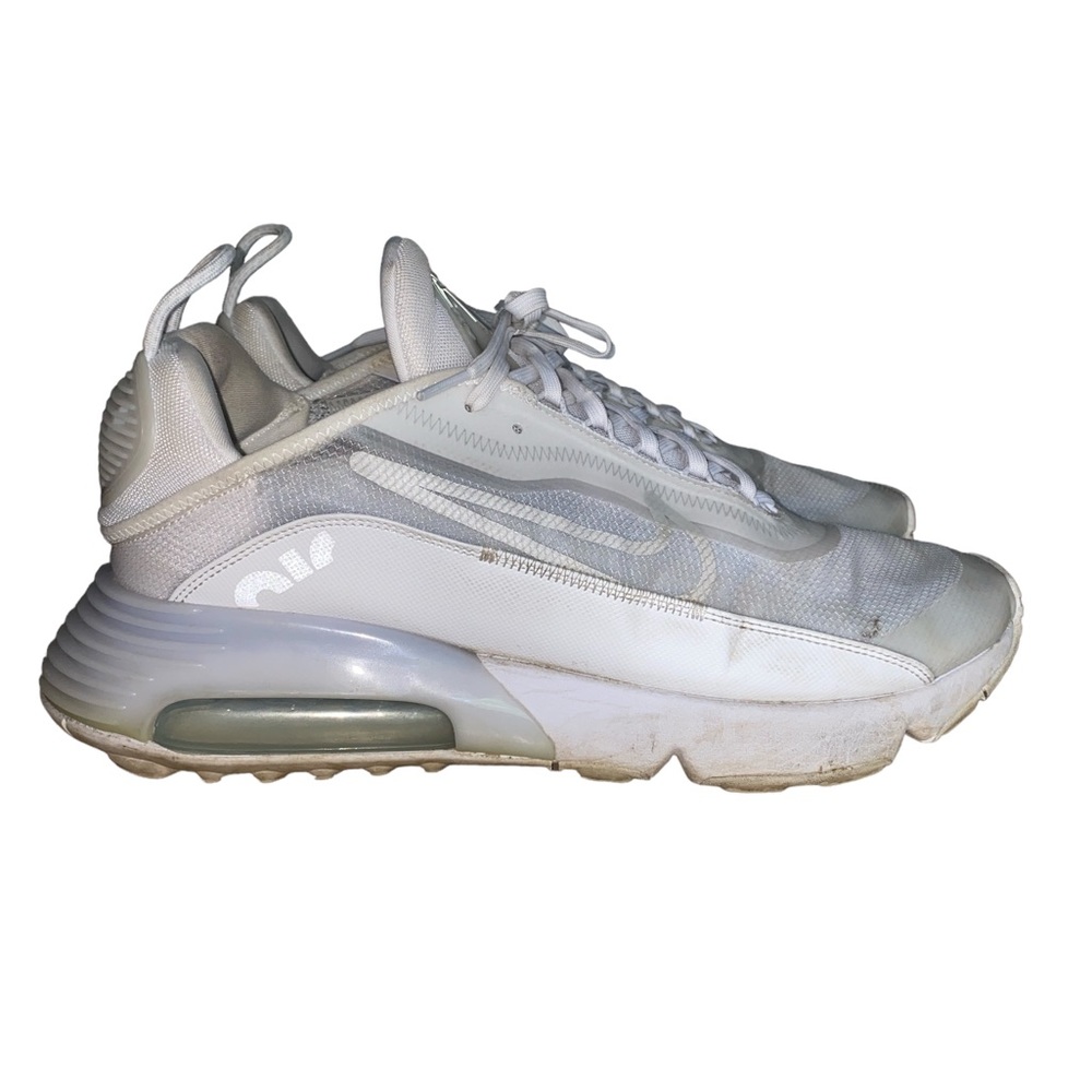Nike Air Max 2090 "Triple White" Sneakers BV9977-100 - Size 14